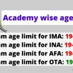 CDS exam age limit