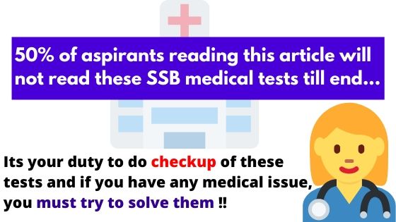 SSB Medical Test